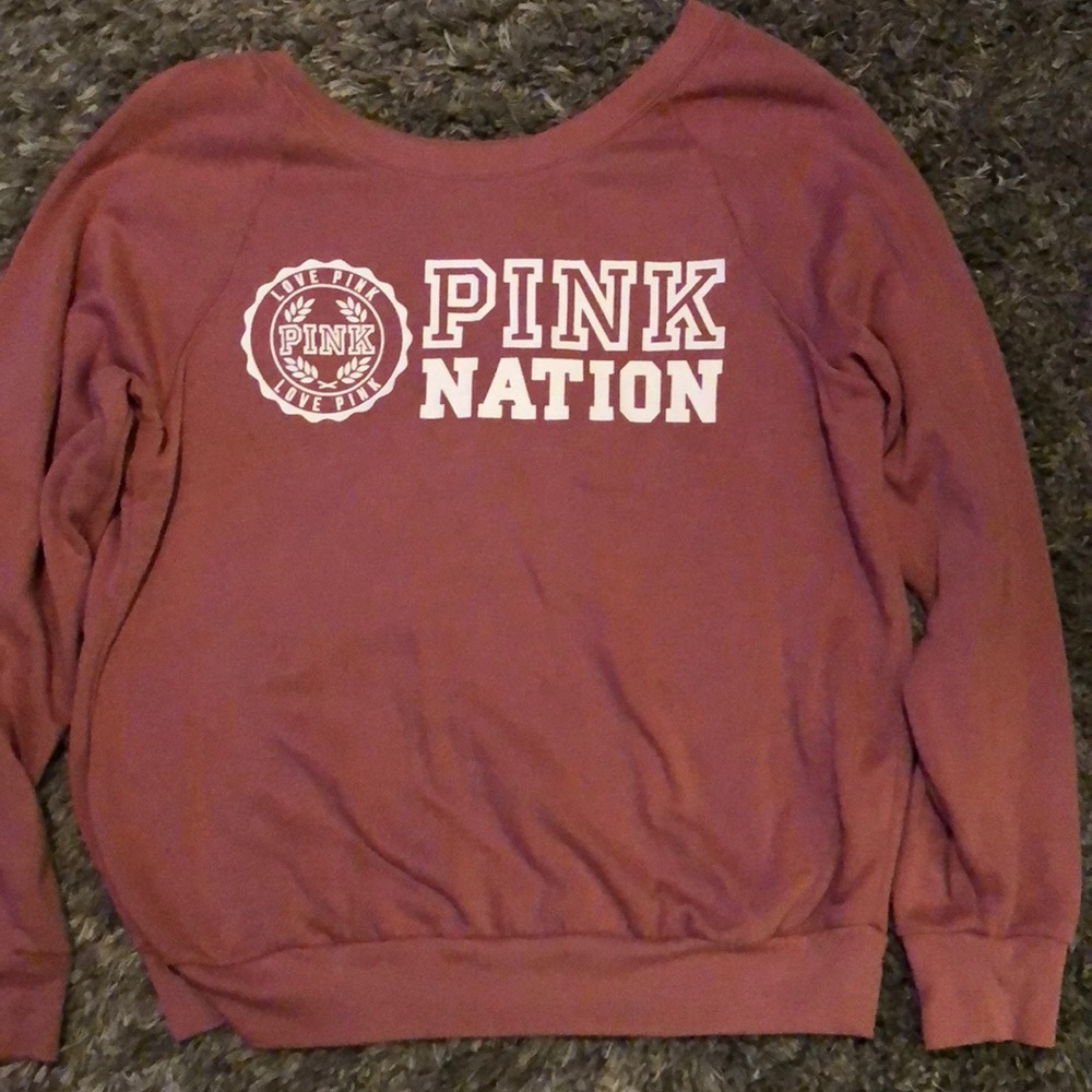 Pink nation sweatshirt